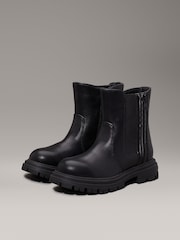 Calvin Klein Black Chelsea Boots - Image 3 of 7