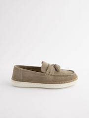 Neutro - Mocasines de ante con borlas - Imagen 2 de 5