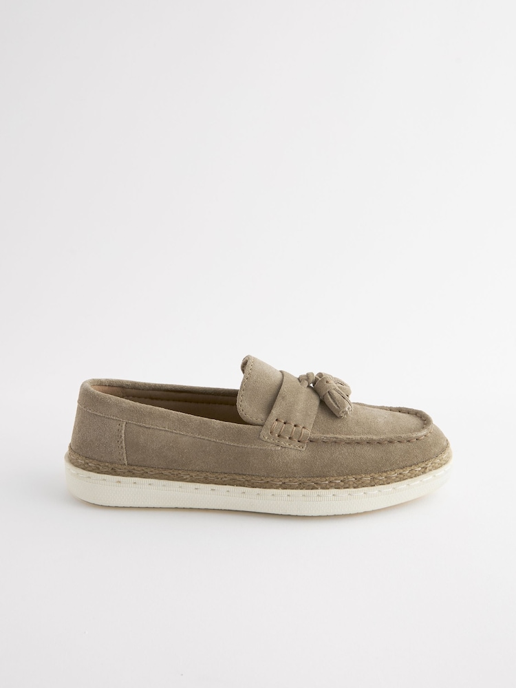 Neutro - Mocasines de ante con borlas - Imagen 2 de 5