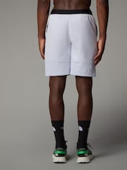 The North Face White Mens Mountain Athletics Fleece Shorts - Image 2 of 3