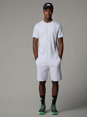 The North Face White Mens Mountain Athletics Fleece Shorts - Image 3 of 3