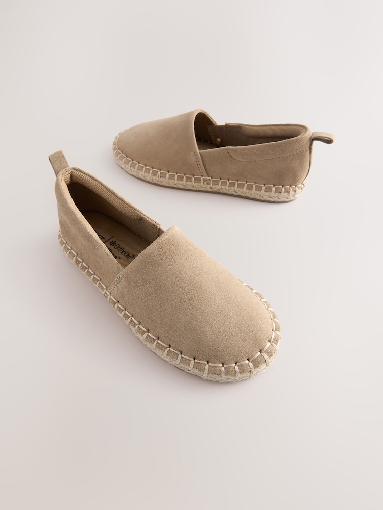 Neutral Standard Fit (F) Espadrilles - Image 3 of 5
