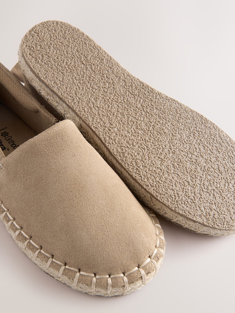 Neutral Standard Fit (F) Espadrilles - Image 4 of 5