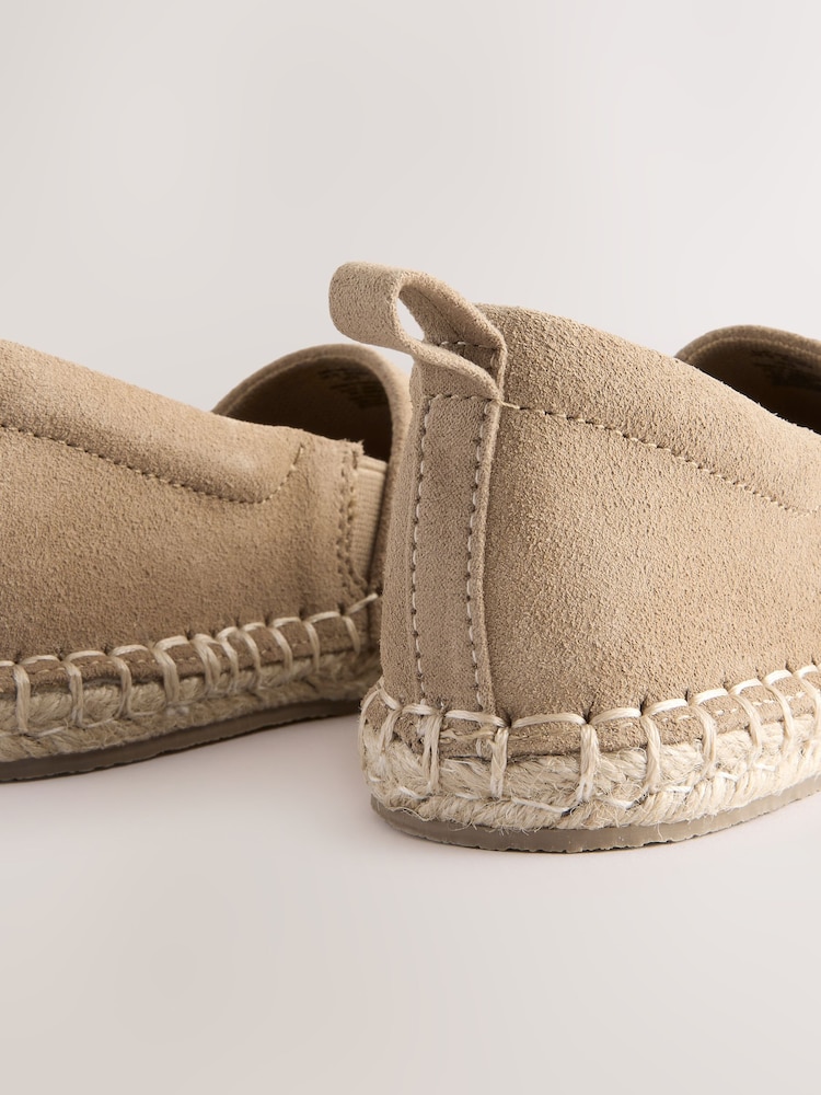 Neutral Standard Fit (F) Espadrilles - Image 5 of 5