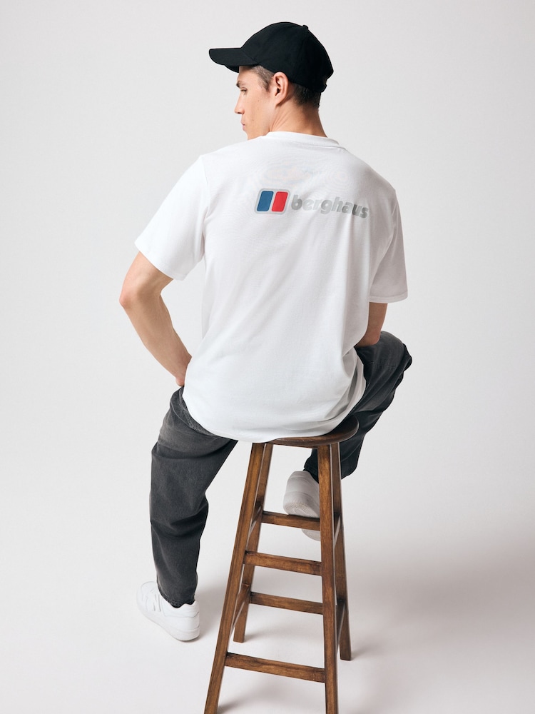 Berghaus White Front And Back T-Shirt - Image 1 of 10