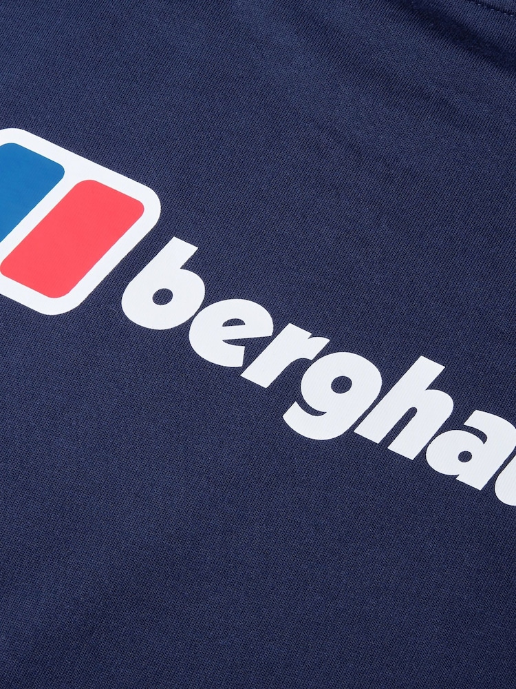 Berghaus Blue Front And Back T-Shirt - Image 8 of 8