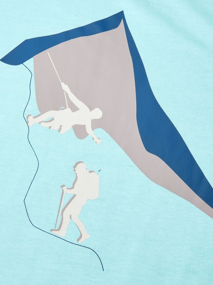 Berghaus Blue Grappled Short Sleeve T-Shirt - Image 10 of 10