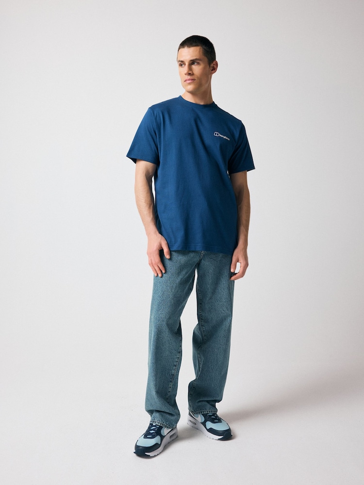 Berghaus Blue Rolling Peaks T-Shirt - Image 2 of 12
