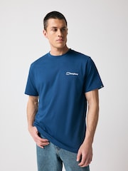 Berghaus Blue Rolling Peaks T-Shirt - Image 4 of 12
