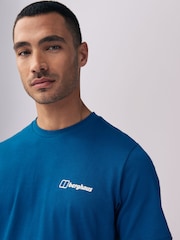 Berghaus Blue Rolling Peaks T-Shirt - Image 7 of 12