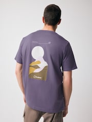 Berghaus Purple Rolling Peaks T-Shirt - Image 1 of 10