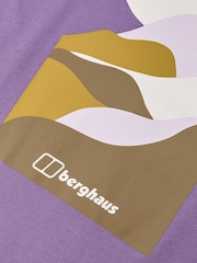 Berghaus Purple Rolling Peaks T-Shirt - Image 9 of 10