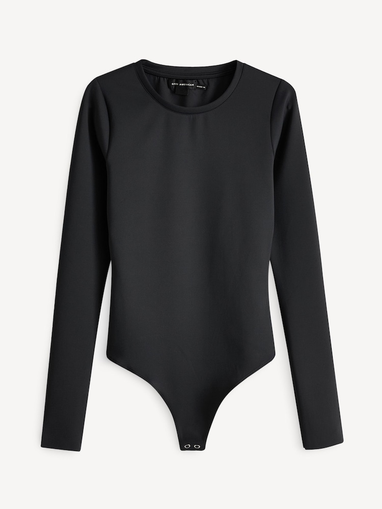 Good American Black Scuba Crew Neck Bodies - Image 5 of 5