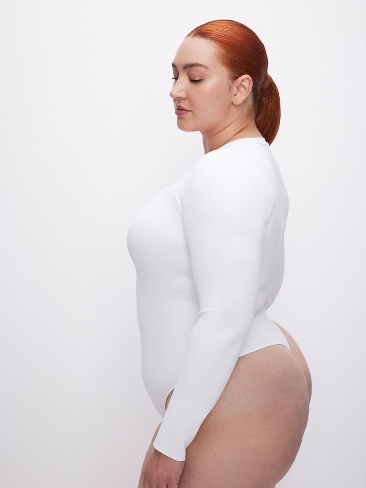 Good American White Scuba Crew Neck Bodies - Image 5 of 6
