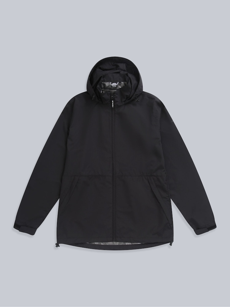 Animal Black Mens Pace Packable Waterproof Jacket - Image 1 of 5