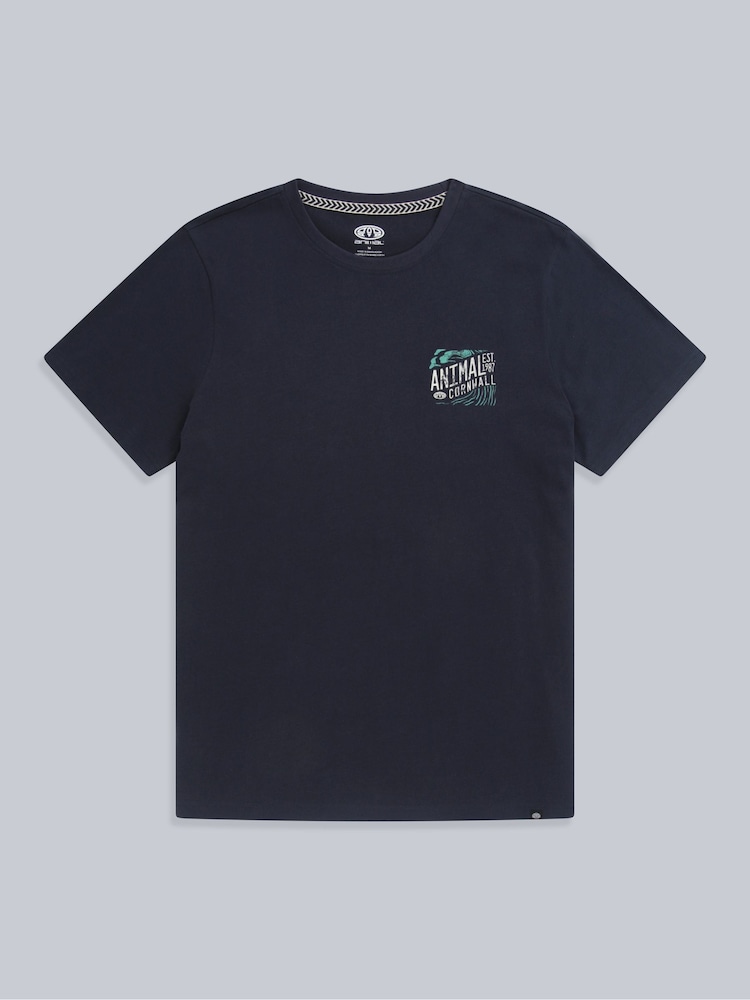 Animal Blue Jacob Organic Graphic T-Shirt - Image 1 of 5