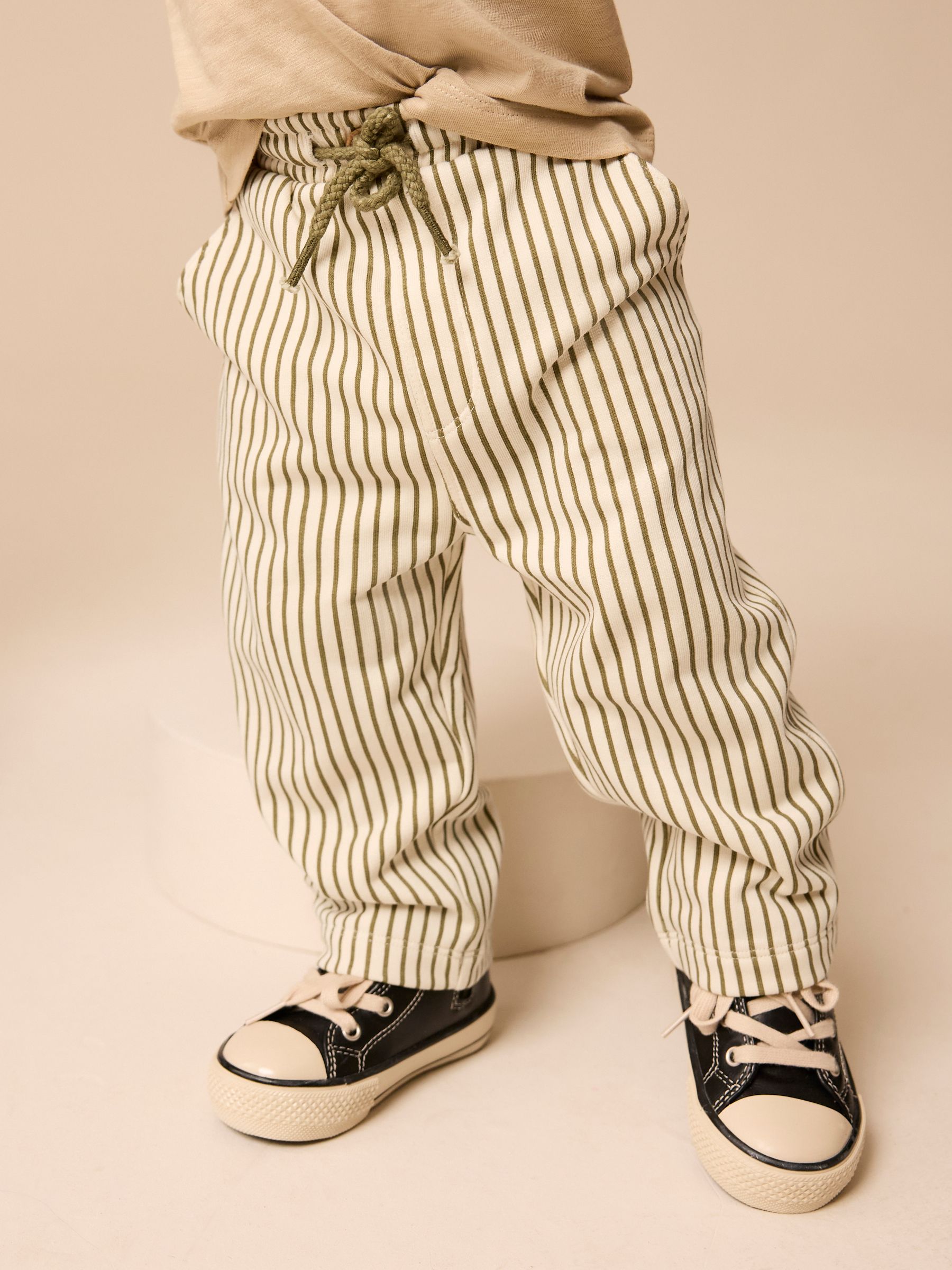 Buy Tan Brown 100% Cotton Jersey Shirt and Joggers Set