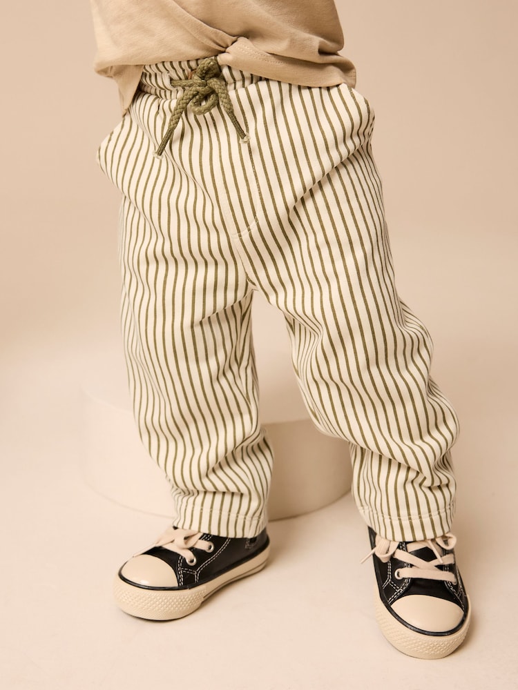 Tan Brown 100% Cotton Jersey Shirt and Joggers Set (3mths-7yrs) - Image 4 of 10