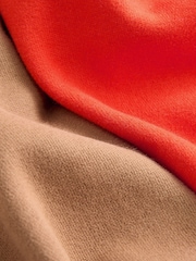 Red/ Tan Brown Sweatshirt and Carpenter Shorts Set (3mths-7yrs) - Image 9 of 10