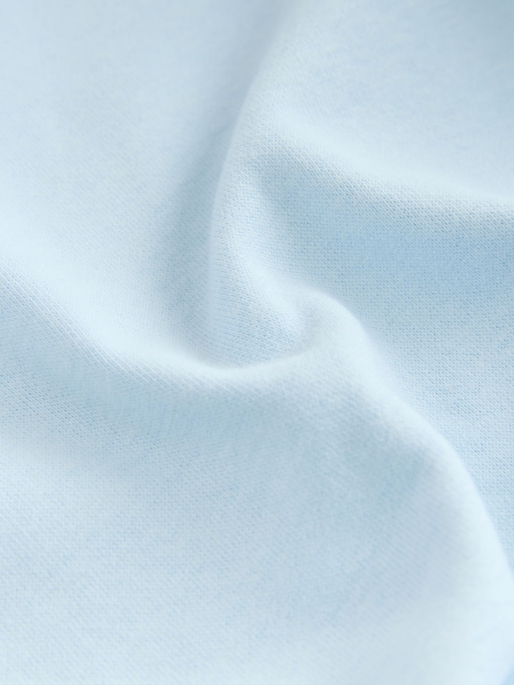 Light Blue Jersey Sweatshirt and Shorts Set (3mths-7yrs) - Image 7 of 8