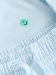 Light Blue Jersey Sweatshirt and Shorts Set (3mths-7yrs) - Image 8 of 8