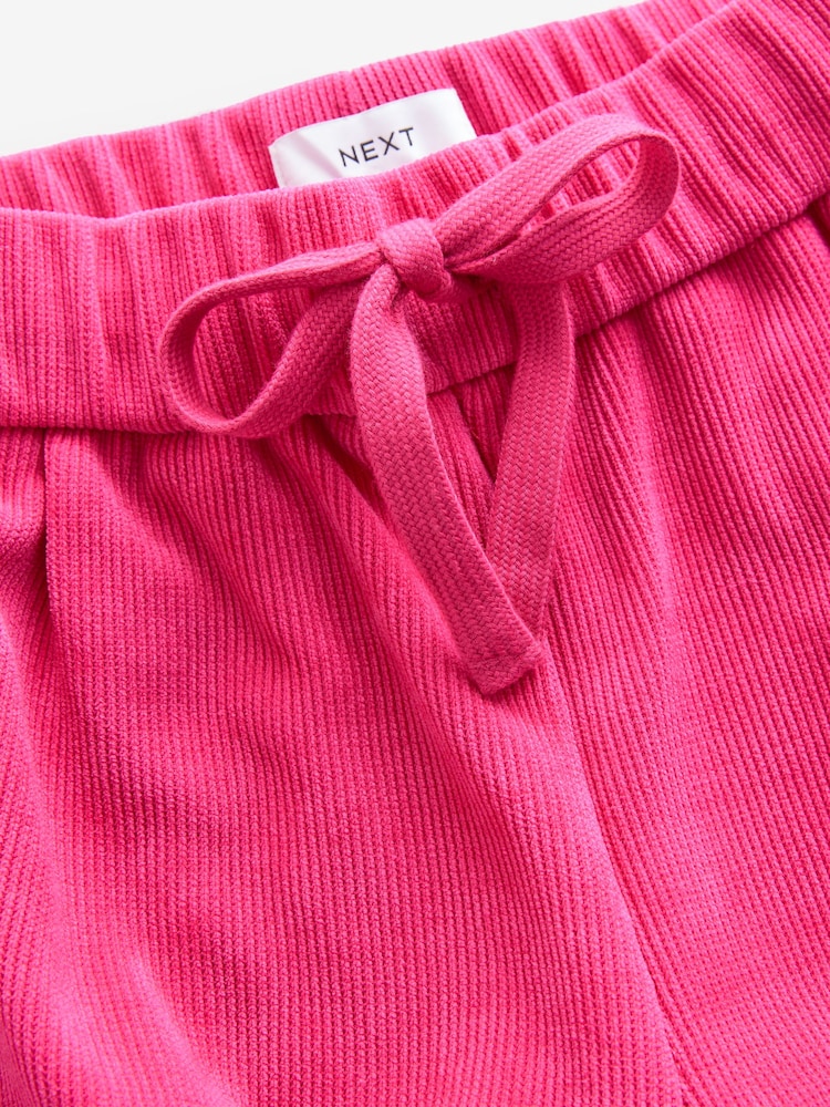 Rose vif - Pantalons en velours côtelé à enfiler - Image 6 of 8