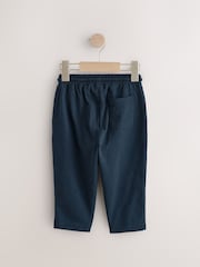 Marineblau/blau - Strukturierte Jersey-Jogginghose aus 100 % Baumwolle (3 M. bis 7 J.) - Bild 5 von 7