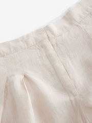 Natural N. Premium Smart 100% Linen Trousers - Image 8 of 8