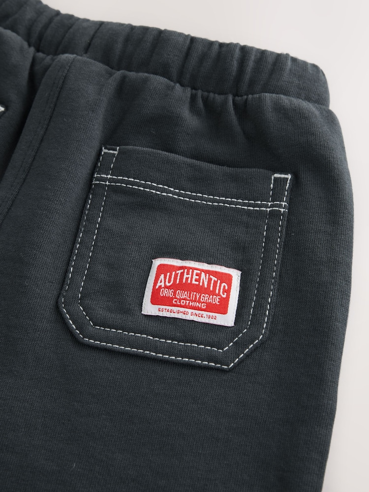 Темно-серый - Jersey Carpenter 100% Cotton Shorts (3mths-7yrs) - Изображение 8 из 8
