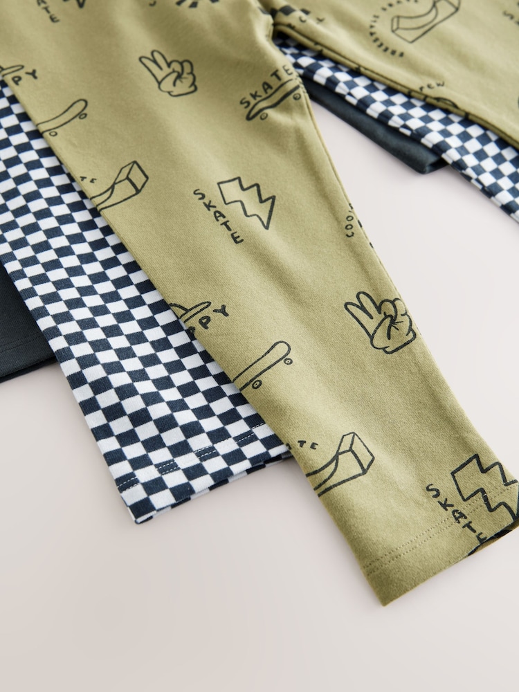 Mono Leggings 3 Pack (3mths-7yrs) - Image 7 of 7