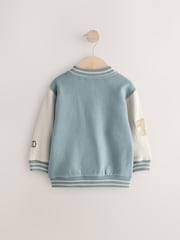 Blue Letterman Jacket (3mths-7yrs) - Image 2 of 4
