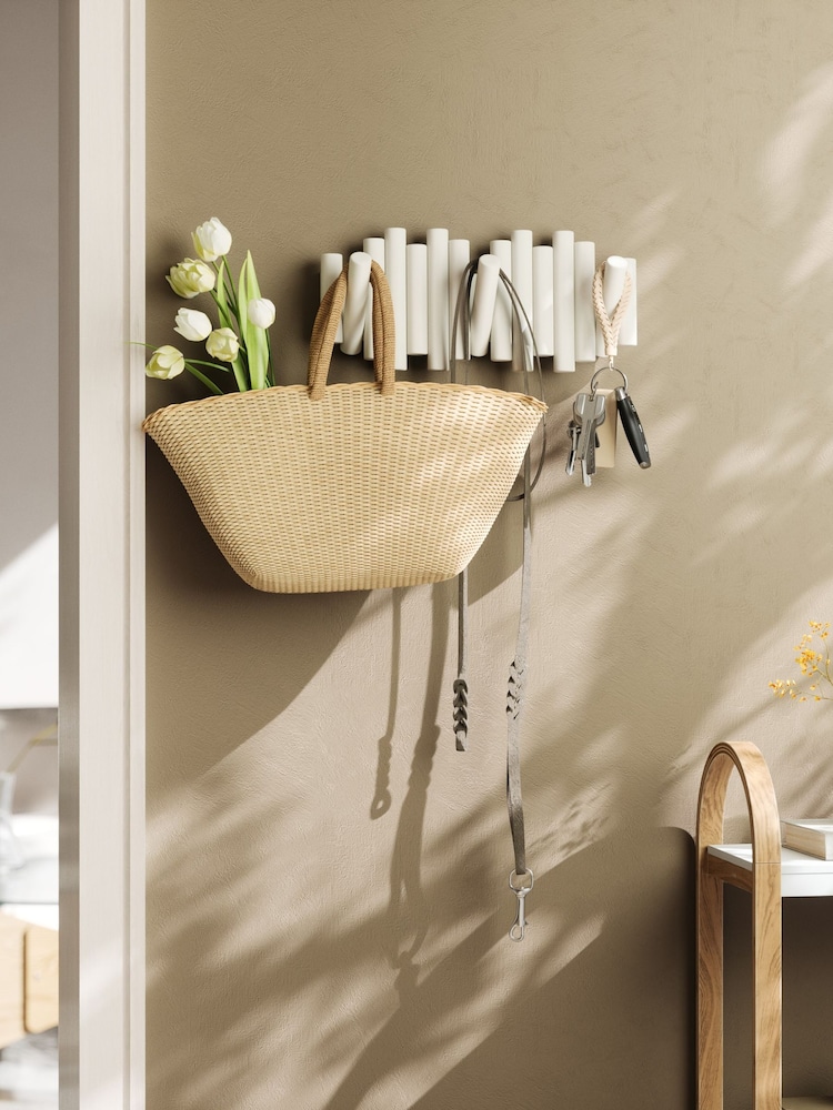 Umbra White Picket Rail Wall Hook - Image 2 of 4