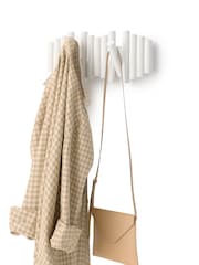 Umbra White Picket Rail Wall Hook - Image 3 of 4