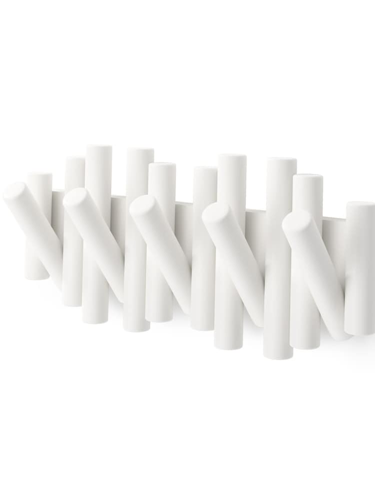 Umbra White Picket Rail Wall Hook - Image 4 of 4