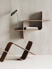 Umbra Light Walnut Montage Shelf - Image 3 of 5