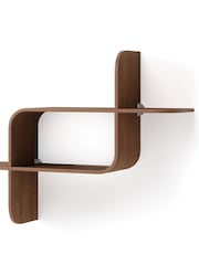 Umbra Light Walnut Montage Shelf - Image 4 of 5