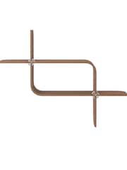 Umbra Light Walnut Montage Shelf - Image 5 of 5