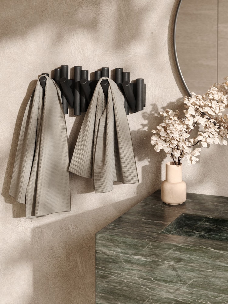 Umbra Black Picket Rail Wall Hook - Image 1 of 4