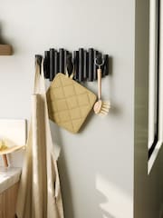 Umbra Black Picket Rail Wall Hook - Image 2 of 4
