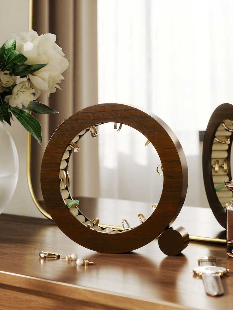 Umbra Walnut Ferris Jewellery Organizer - Image 1 of 4
