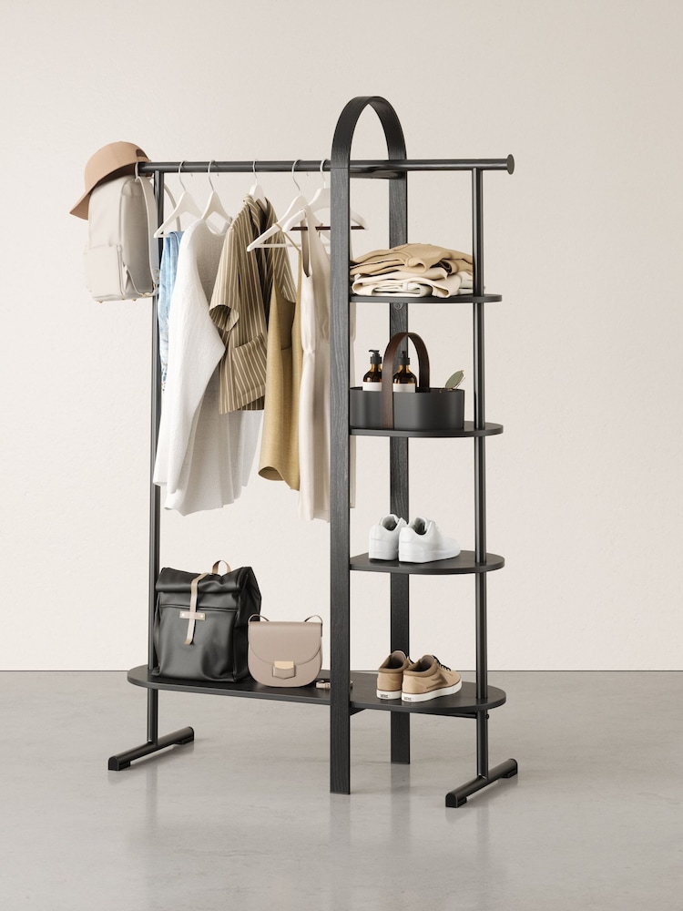 Umbra Black Bellwood Garment Rack - Image 2 of 4 Umbra Black Bellwood Garment Rack - Image 2 of 4
