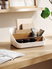 Umbra White Natural Bellwood Packet Organizer - Image 2 of 4