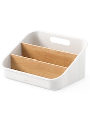 Umbra White Natural Bellwood Packet Organizer - Image 3 of 4