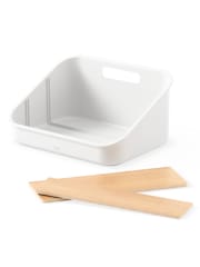 Umbra White Natural Bellwood Packet Organizer - Image 4 of 4