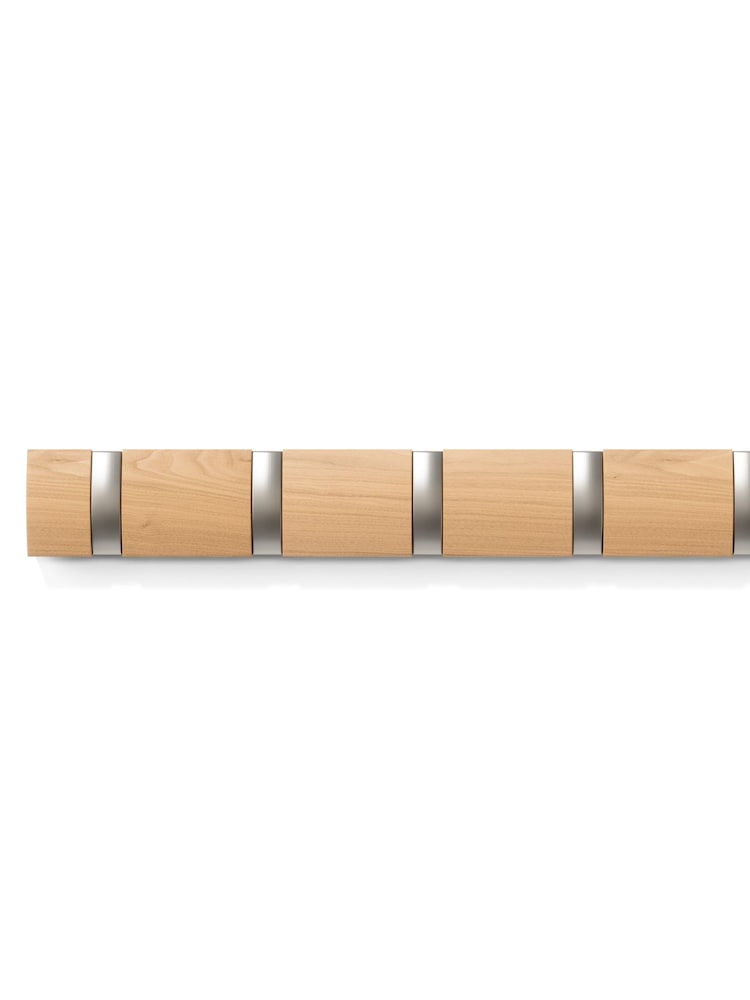 Umbra Natural Flip 5 Coat Hook - Image 3 of 4