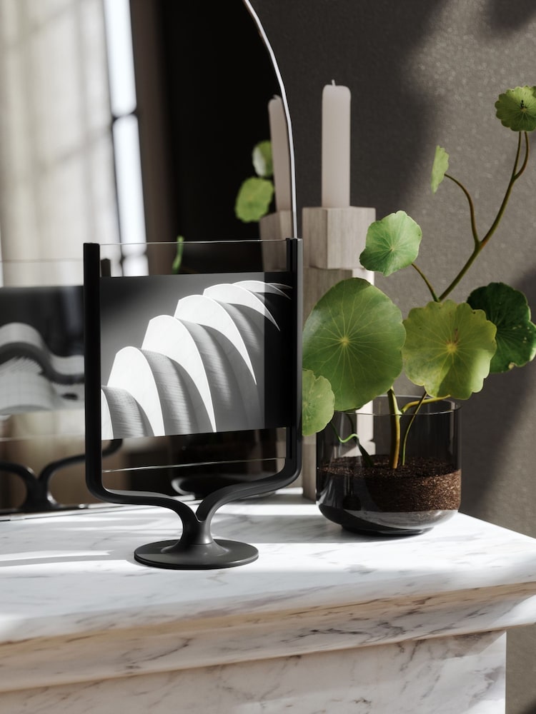 Umbra Black Wishbone Desk Photo Frame - Image 1 of 5