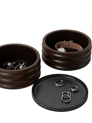 Umbra Black Walnut Tesora Wood Storage Box - Image 3 of 4