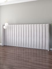 Aspire Furniture Light Silver Grey Grandeur Wing Velvet Headboard - Image 3 of 3