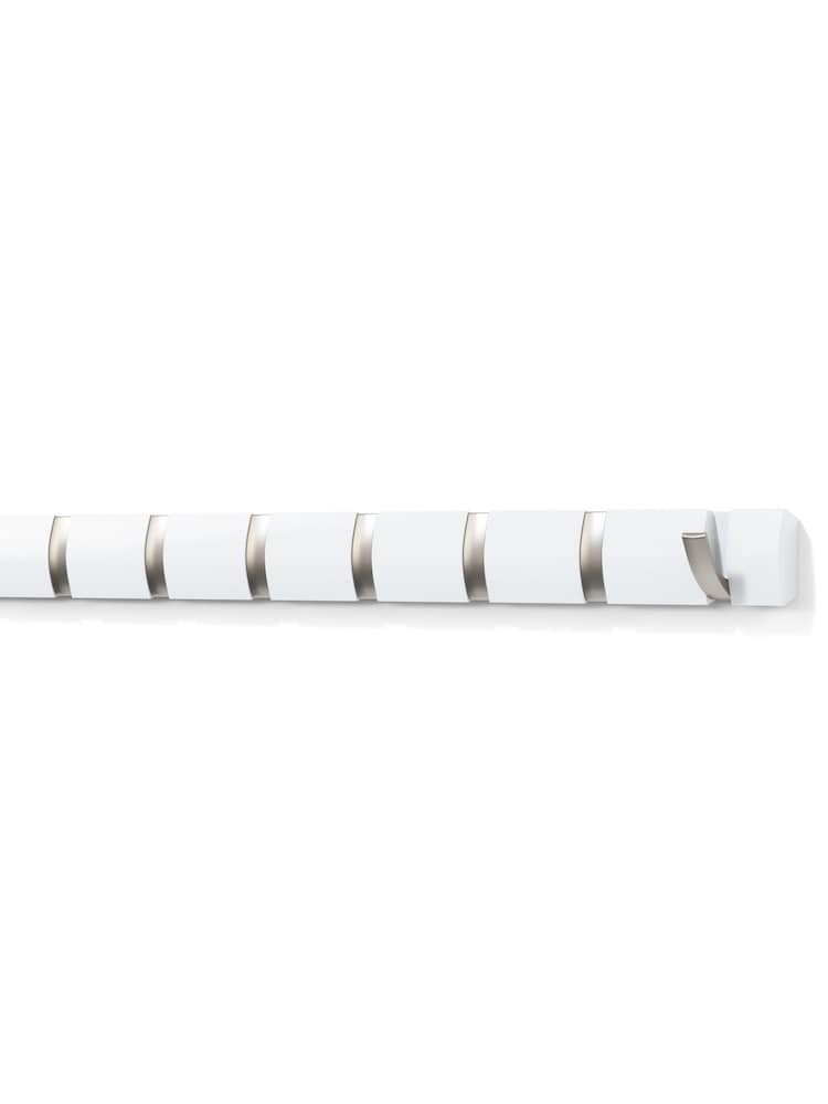 Umbra White Flip 8 Coat Hook - Image 3 of 4