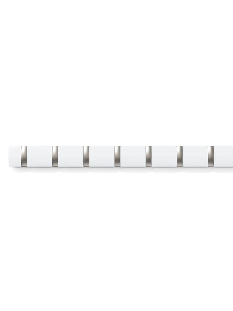 Umbra White Flip 8 Coat Hook - Image 4 of 4 Umbra White Flip 8 Coat Hook - Image 4 of 4